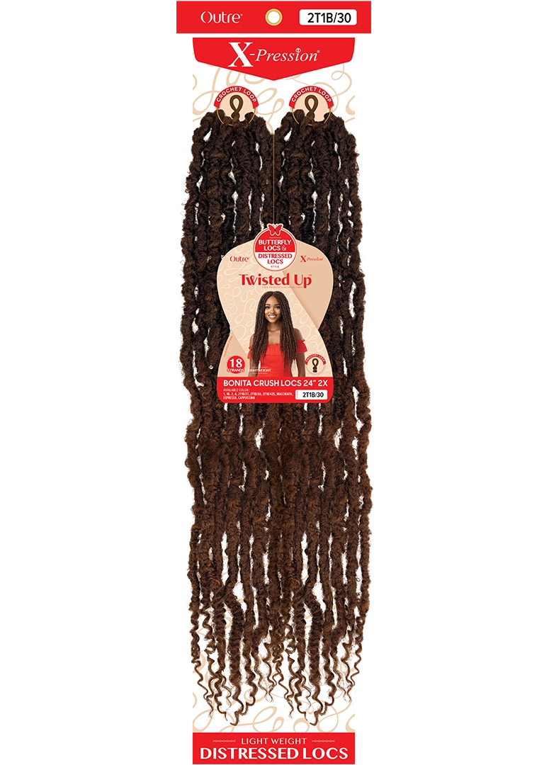 Outre X Pression Twisted Up Bonita Boho Crush Locs 24" 2X