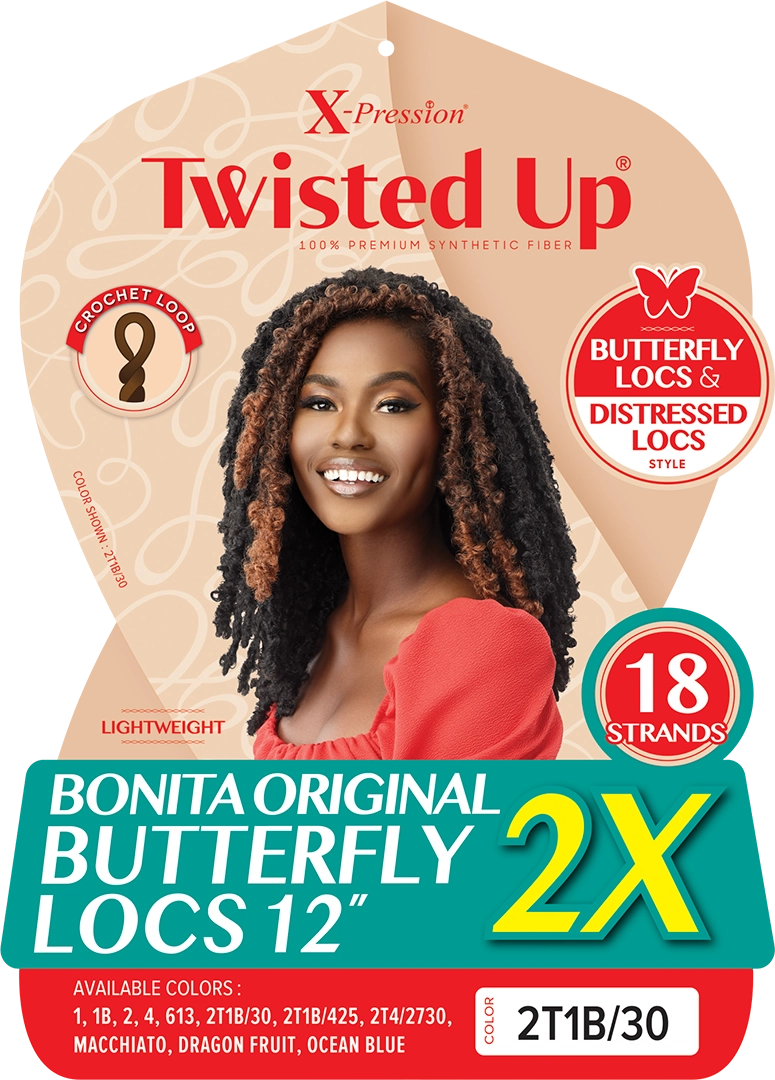 Outre X-Pression Twisted Up Bonita Original Butterfly Locs 12" 2x