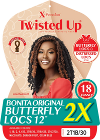 Thumbnail for Outre X-Pression Twisted Up Bonita Original Butterfly Locs 12