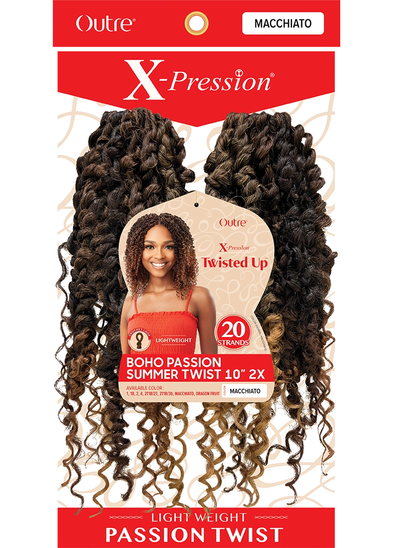 Outre X Pression Twisted Up Boho Passion Summer Twist 10" 2X