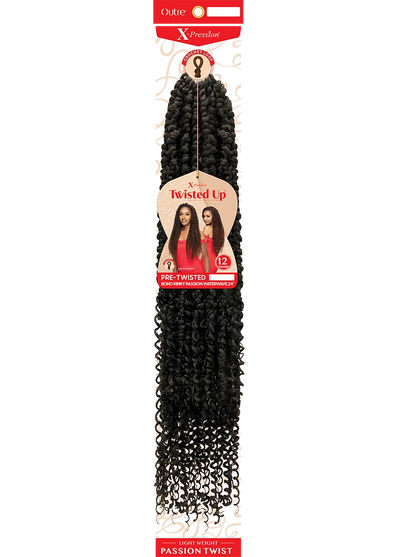 Outre X-Pression Twisted Up Boho Kinky Passion Waterwave 24" - Elevate Styles
