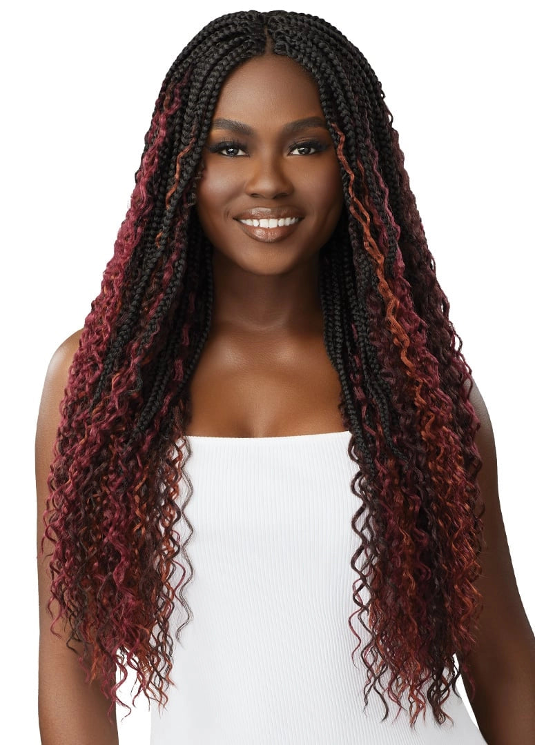 Outre X Pression Twisted Up Boho Box Braid 22" 3X