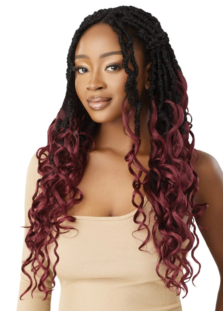 Outre X Pression Twisted Up Boho Tropical Bouncy Locs 20" 3X