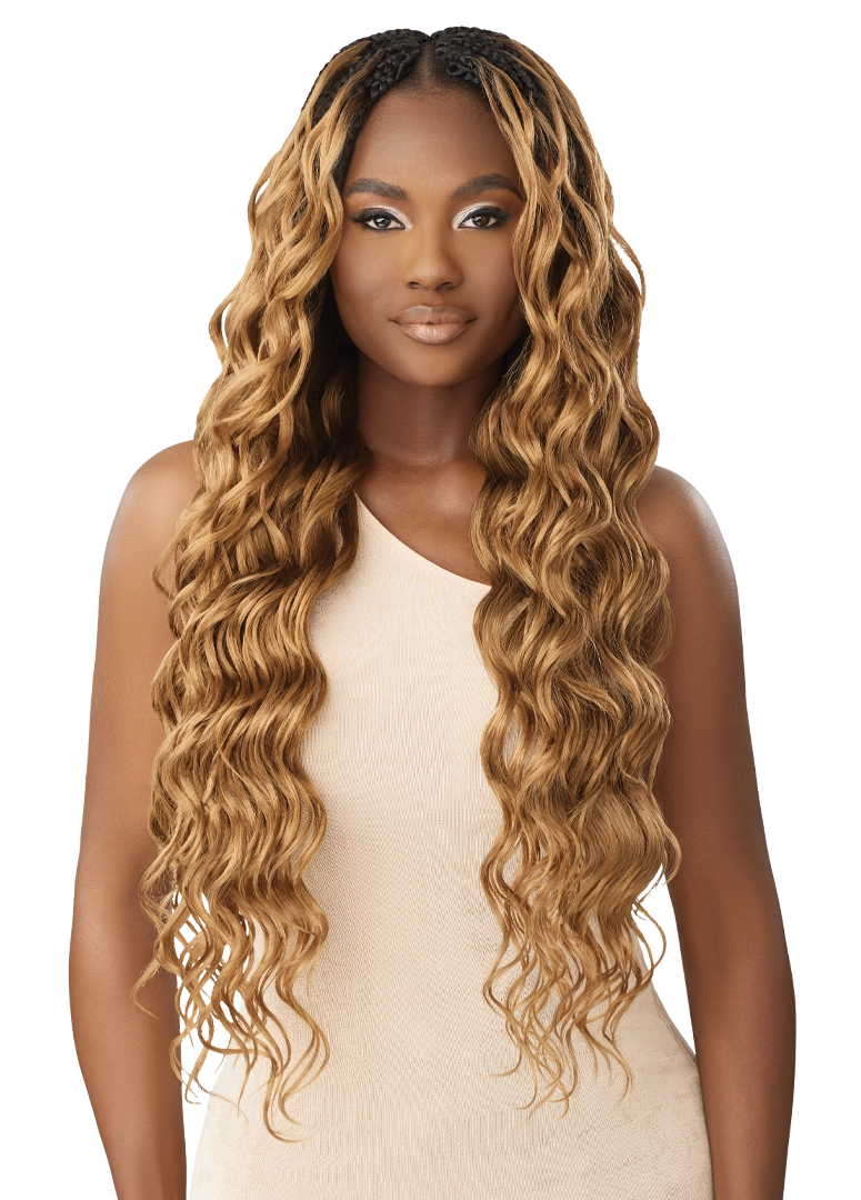 Outre X Pression Twisted Up Boho Wet & Wavy Vibe Ocean Braid 24" 3X