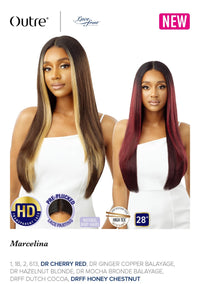 Thumbnail for Outre HD Pre-Plucked Lace Front Wig Marcelina 28