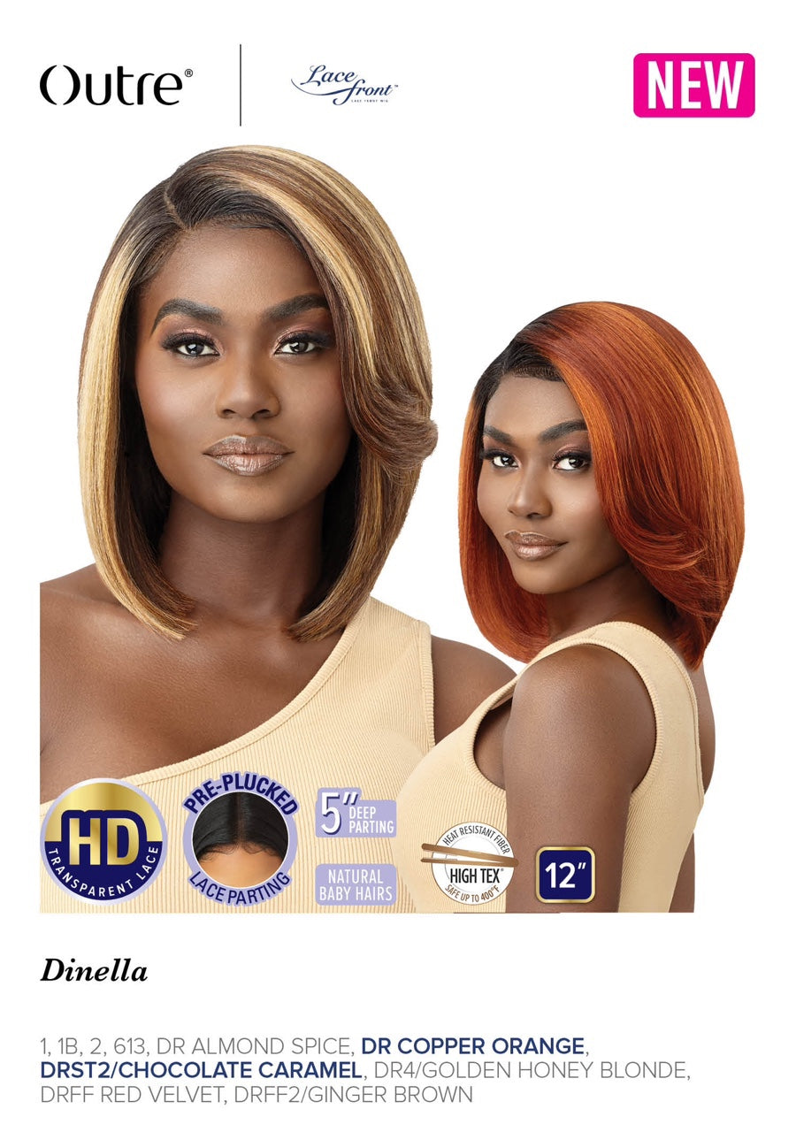 Outre 5" HD Lace Front Wig Dinella - Elevate Styles