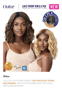 Thumbnail for Outre Premium Synthetic Lace Front Deluxe Wig Dilan - Elevate Styles