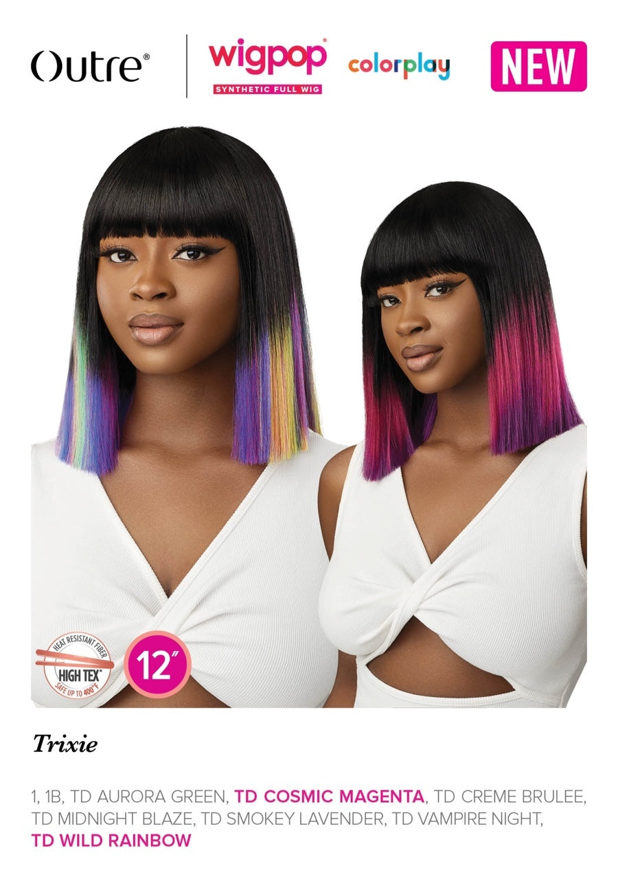 Outre Wigpop Color Play Wig Trixie 12" - Elevate Styles