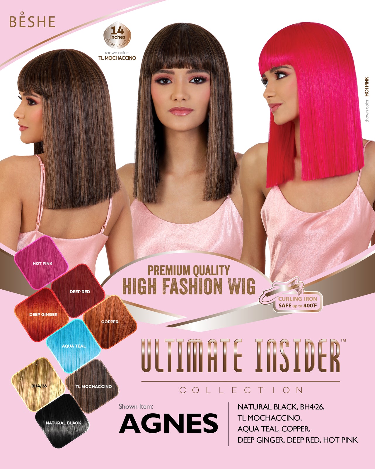 Beshe Ultimate Insider Collection Wig Agnes - Elevate Styles