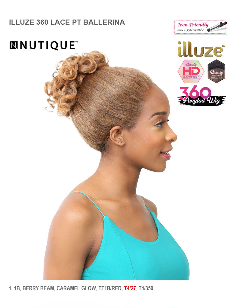 Illuze 360 Lace Front Wig Pony Tail Collection PT Ballerina - Elevate Styles