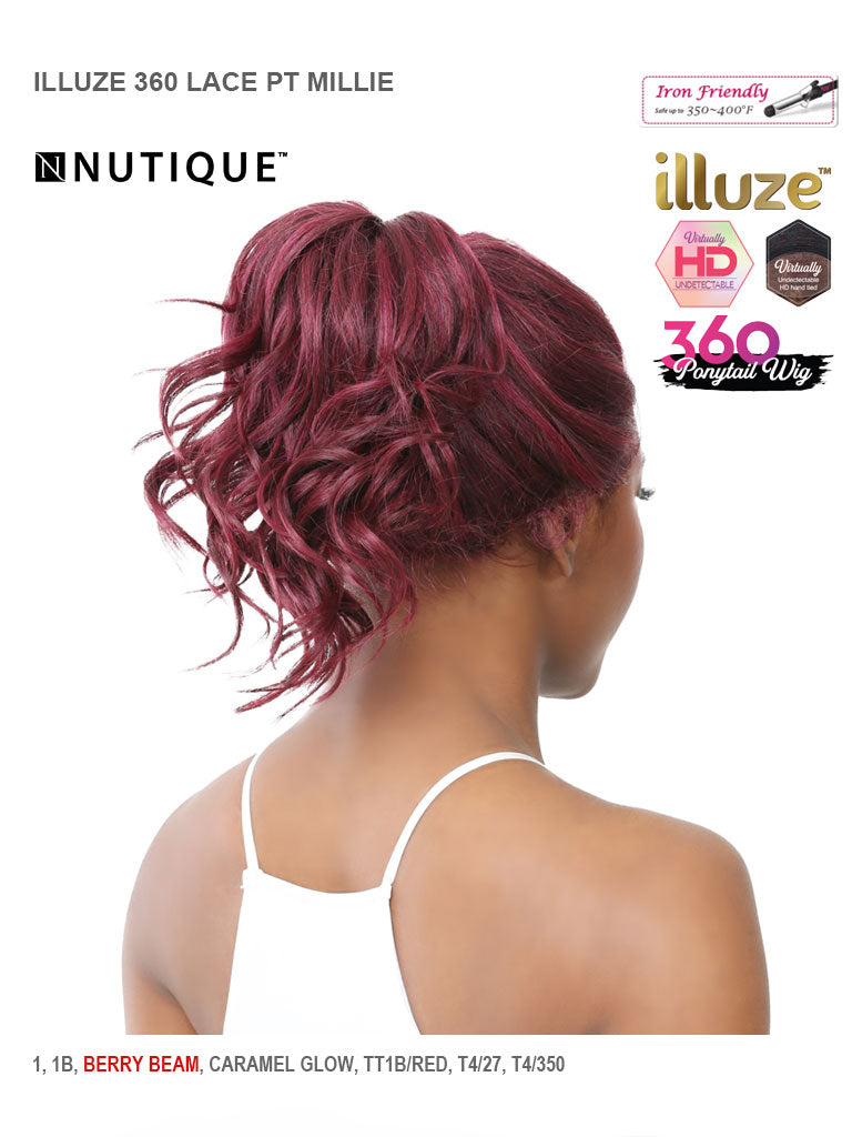 Illuze 360 Lace Front Wig Pony Tail Collection PT Millie - Elevate Styles