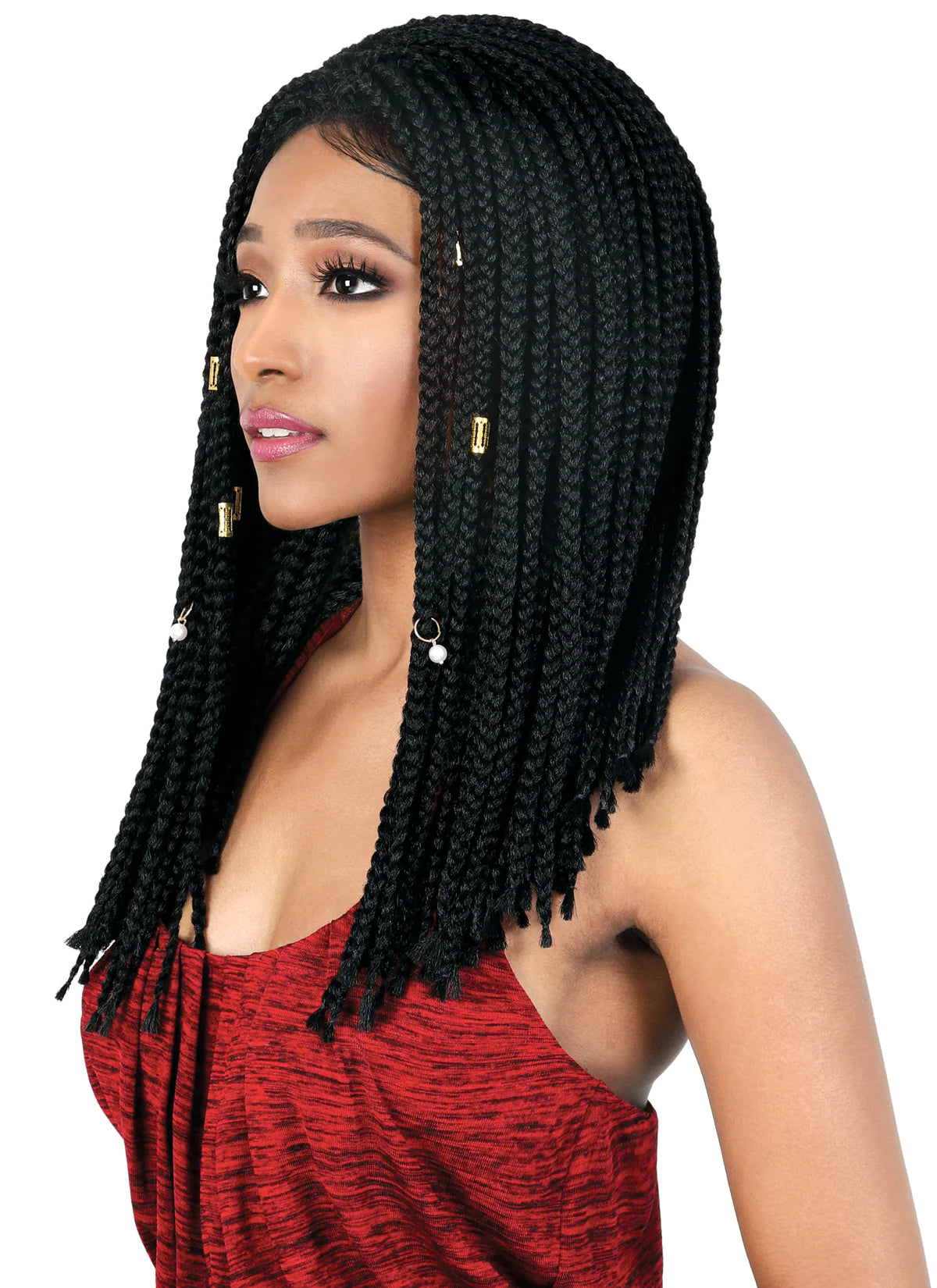 Motown Tress Slayable & Spinable Part Lace Wig - BOX BRAID  LDP.BOX18 - Elevate Styles