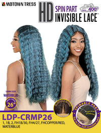 Thumbnail for Motown Tress HD Spin Part Invisible Lace Front Wig -  LDP.CRMP26 - Elevate Styles