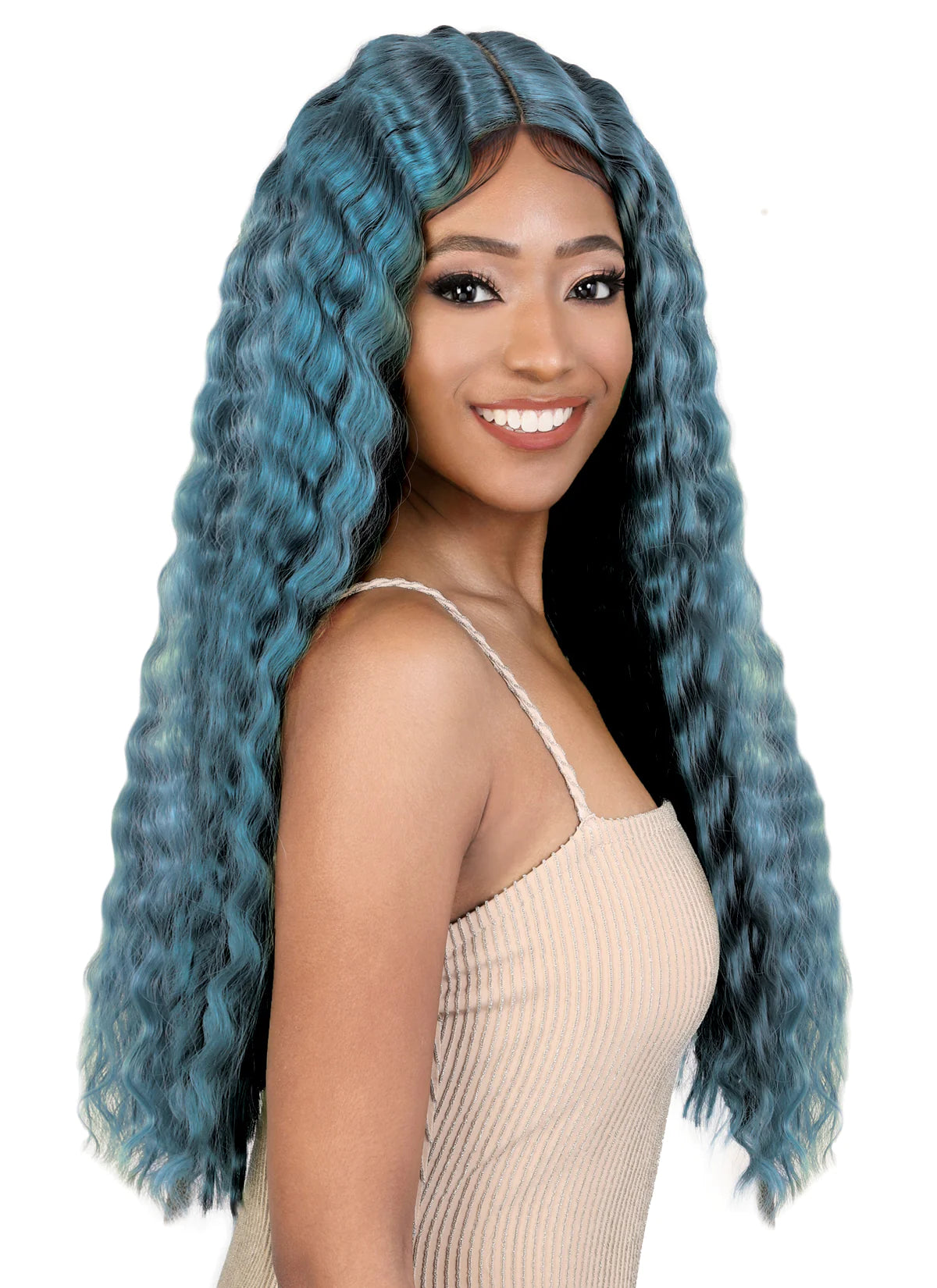 Motown Tress HD Spin Part Invisible Lace Front Wig -  LDP.CRMP26 - Elevate Styles