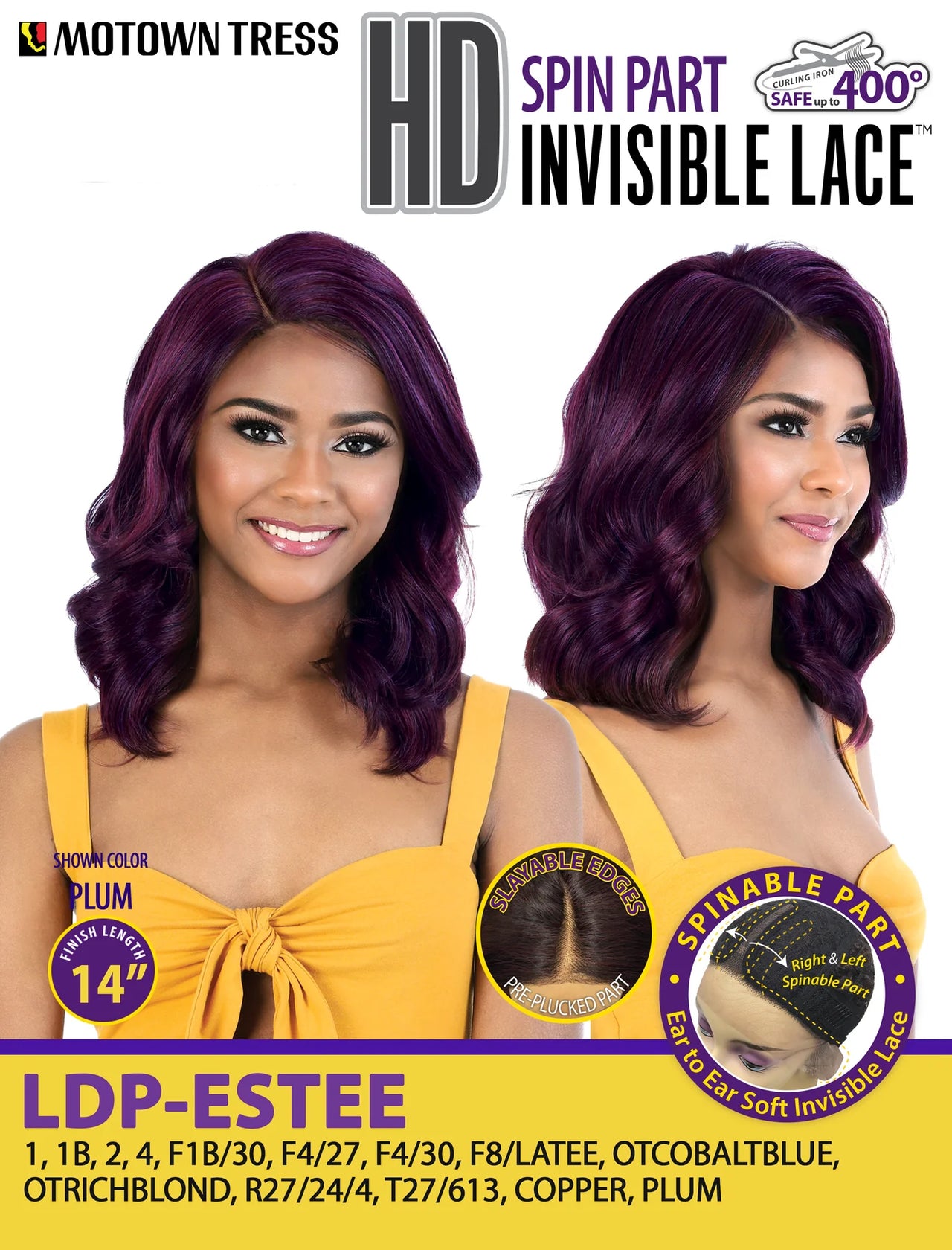 Motown Tress HD Invisible Lace Front Wig - LDP.ESTEE - Elevate Styles