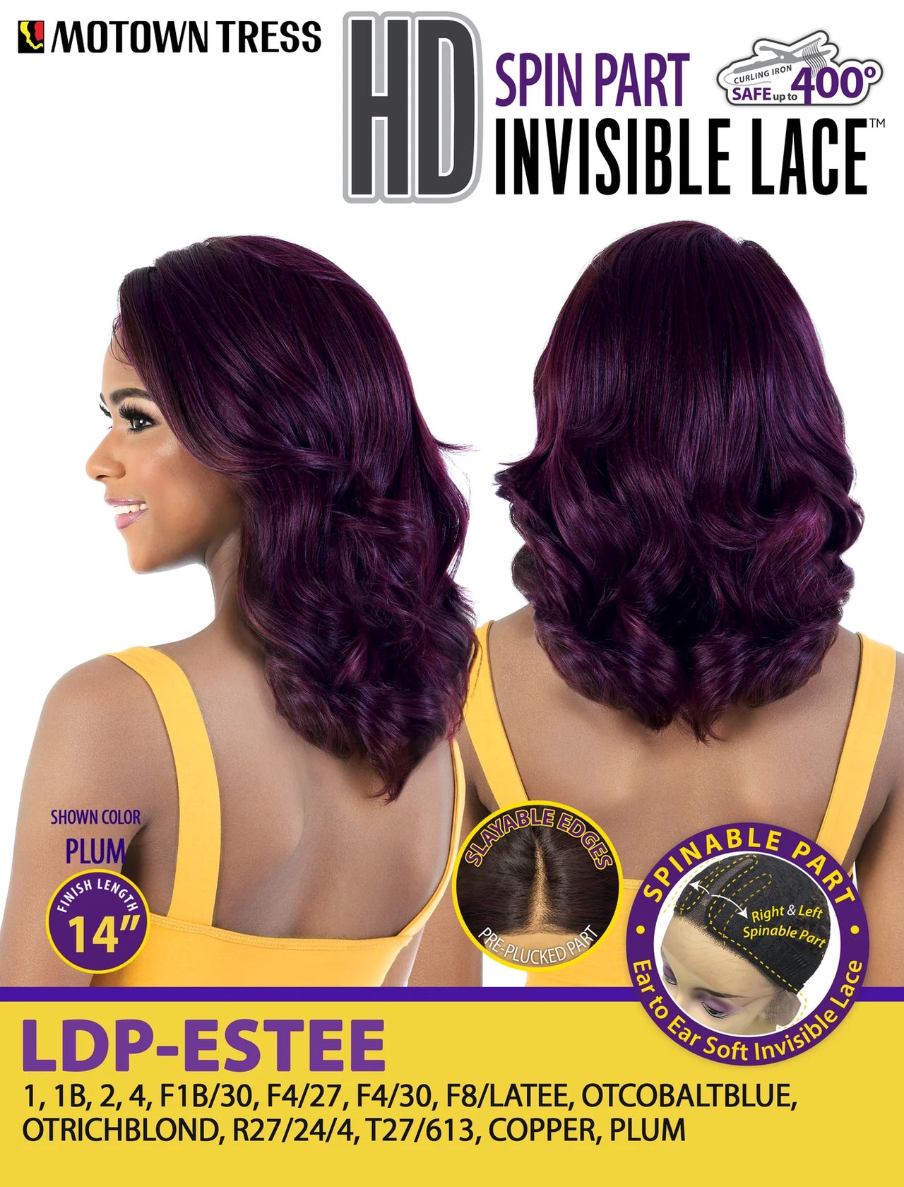 Motown Tress HD Invisible Lace Front Wig - LDP.ESTEE - Elevate Styles