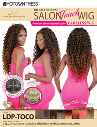 Thumbnail for Motown Tress HD LaceDeep Part Salon Touch Wig LDP Toco - Elevate Styles