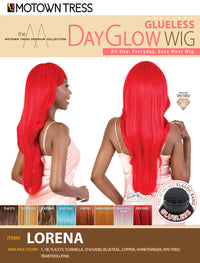 Thumbnail for Motown Tress Premium Day Glow Wig Lorena - Elevate Styles