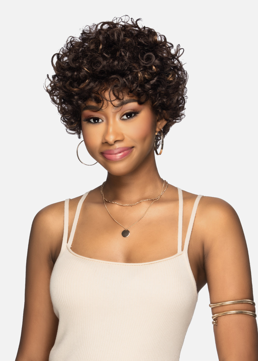 Vivica Fox 100% Human Hair Wig Pure Comfort Cap Wig Lucid