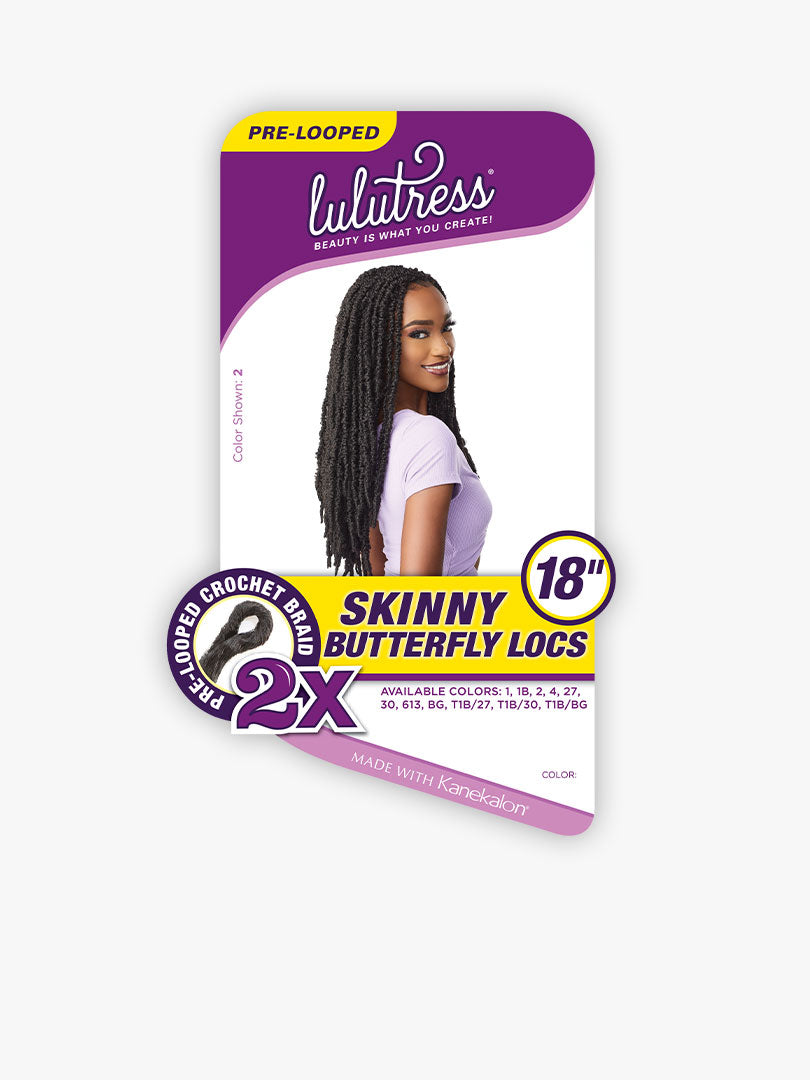 Sensationnel Lulutress 2x Skinny Butterfly Locs 18"