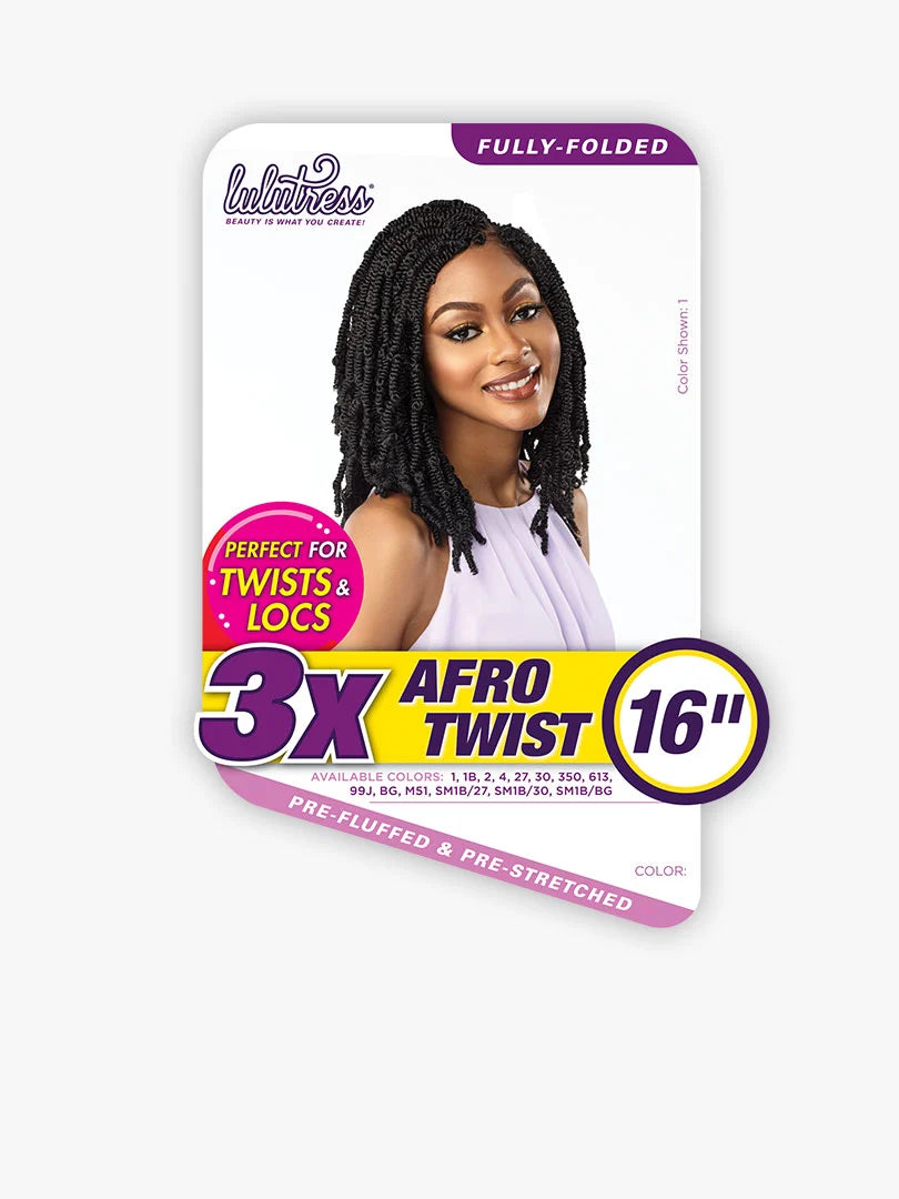 Sensationnel Lulutress 3X Afro Twist 16" - Elevate Styles