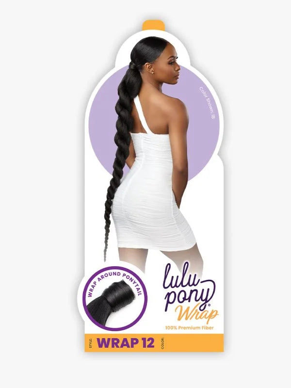 Sensationnel Wrap Around Pony Tail Lulu Pony Wrap 12 LPW012 - Elevate Styles