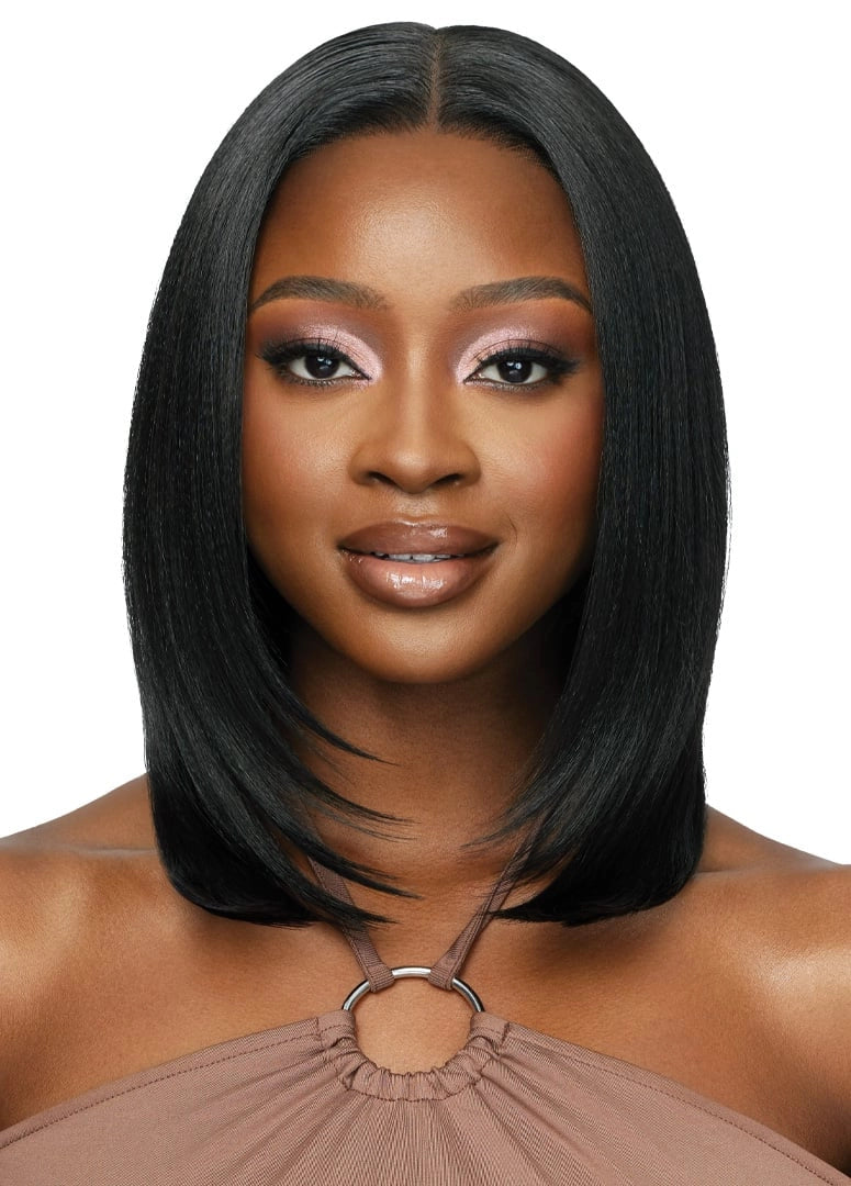 Outre 5"x 5" HD Lace Closure Lace Front Wig HHB-Natural Yaki 14" - Elevate Styles