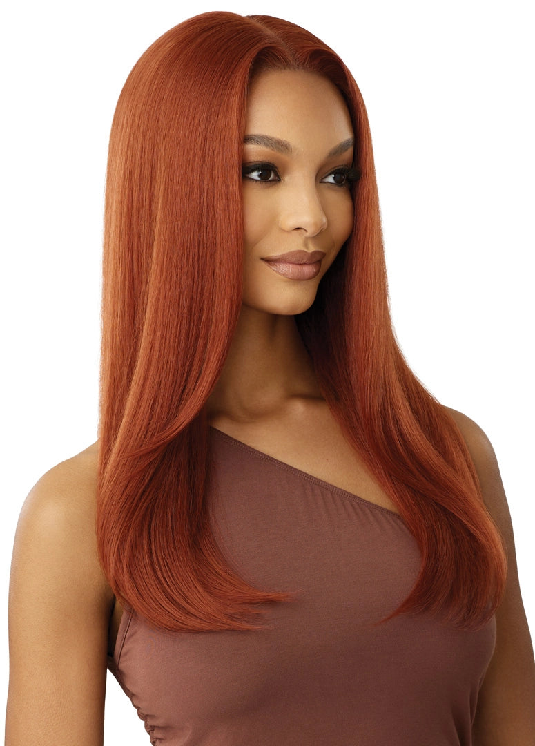 Outre 5"x 5" HD Lace Closure Lace Front Wig HHB-Natural Yaki 22 - Elevate Styles