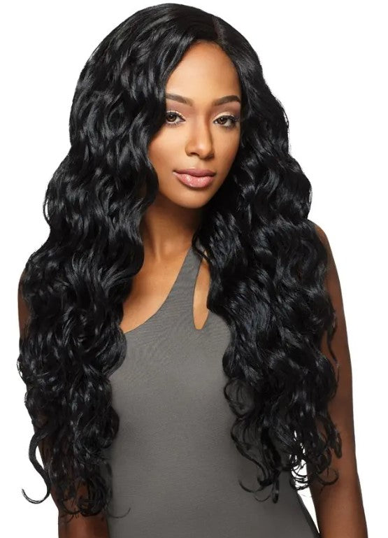 Purple Pack Brazilian Boutique 3 BUNDLE + Closure Virgin Body 18" 20" 22"