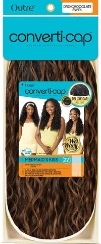 Thumbnail for Outre Converti-Cap Deluxe Cap Wig Wet N Wavy Mermaids Kiss