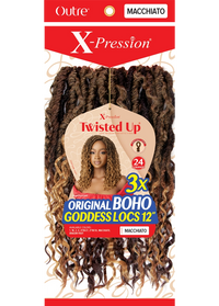 Thumbnail for Outre X Pression Twisted Up Original Boho Goddess Locs 12