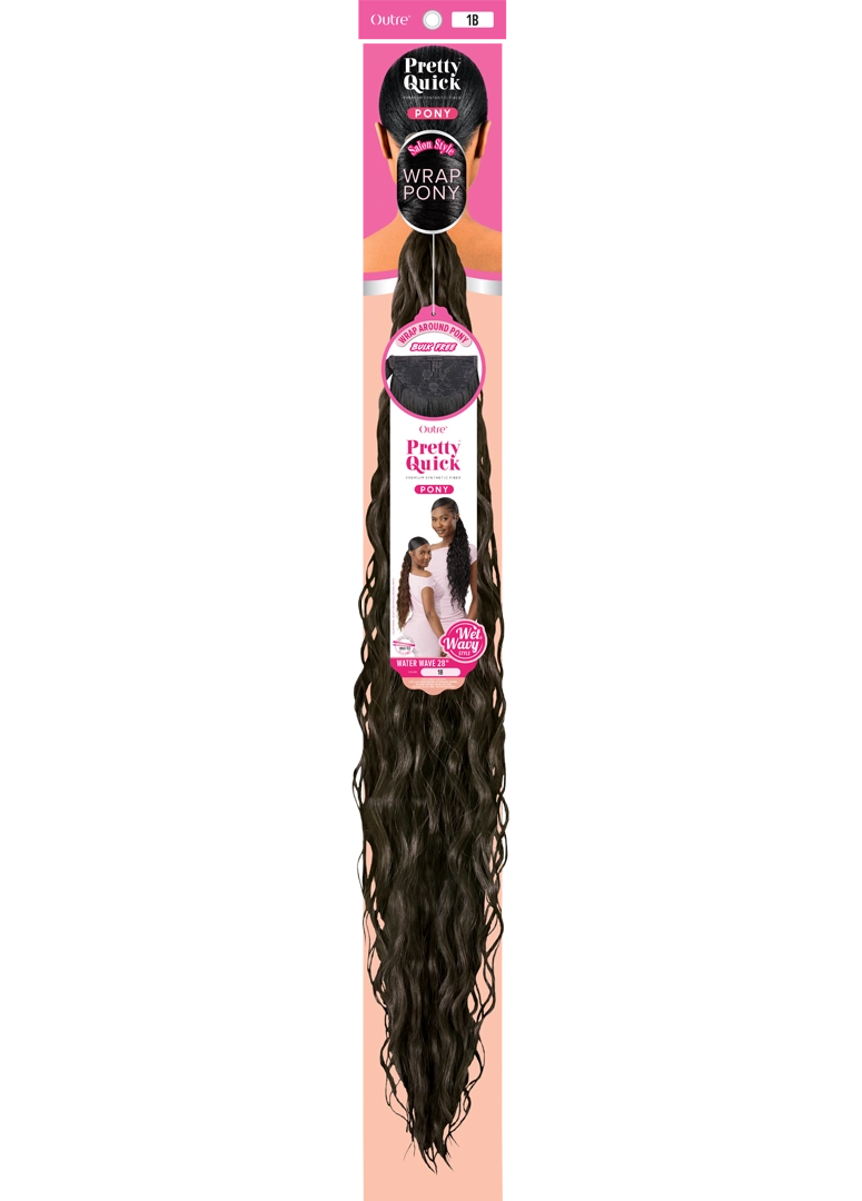 Outre Pretty Quick Wrap Pony Water Wave 28" PQPWW28