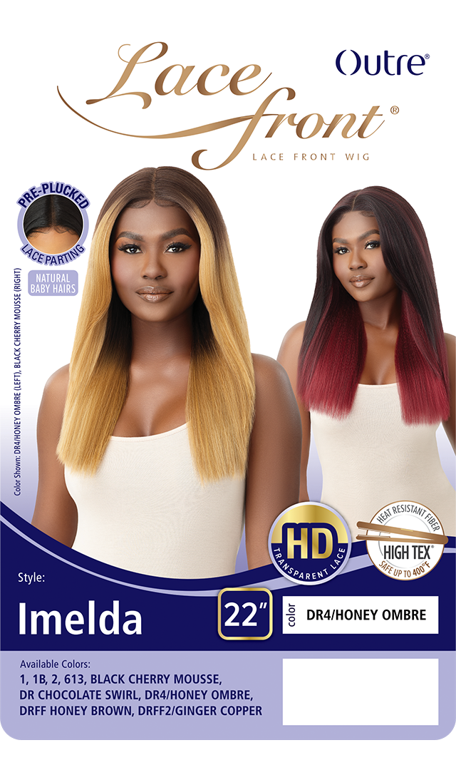 Outre HD Pre-Plucked Lace Front Wig Imelda 22" - Elevate Styles