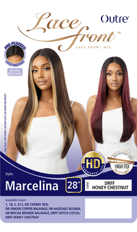 Thumbnail for Outre HD Pre-Plucked Lace Front Wig Marcelina 28