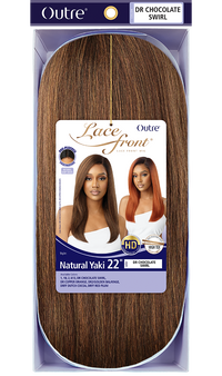 Thumbnail for Outre HD Pre-Plucked Lace Front Wig Natural Yaki 22 - Elevate Styles