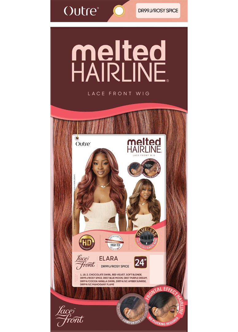 Outre Synthetic Melted Hairline HD Lace Front Wig Elara QLMHELA