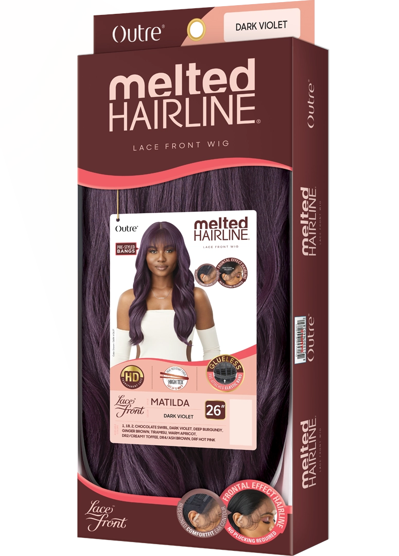 Outre Synthetic Melted Hairline HD Lace Front Wig Matilda QLMHMAT