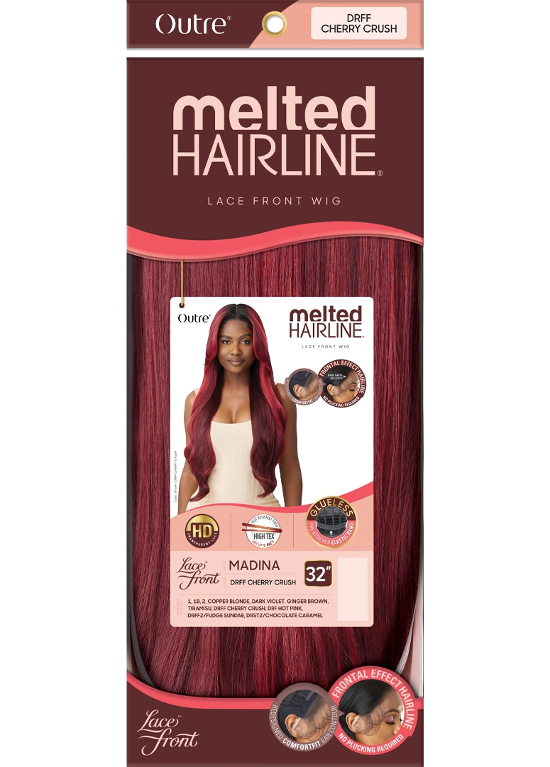 Outre Synthetic Melted Hairline HD Lace Front Wig Madina QLMHMAD