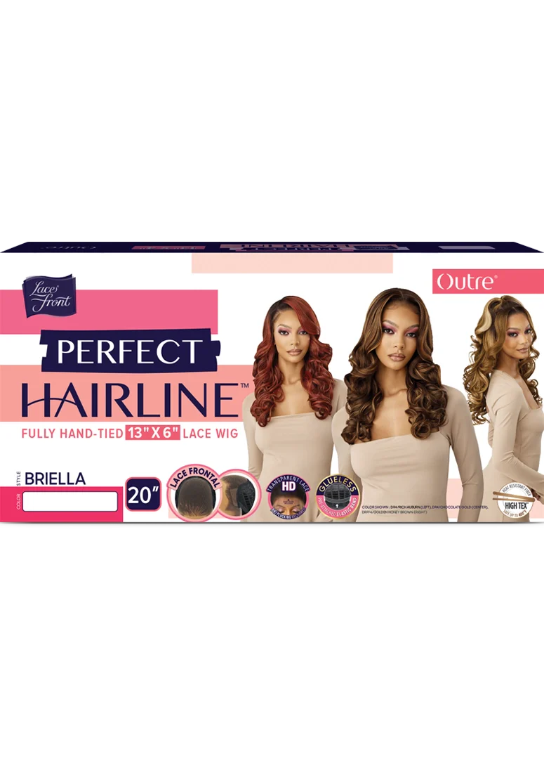 Outre Perfect Hairline 360 Frontal Lace 13"x 6" HD Transparent Lace Front Wig Briella - Elevate Styles