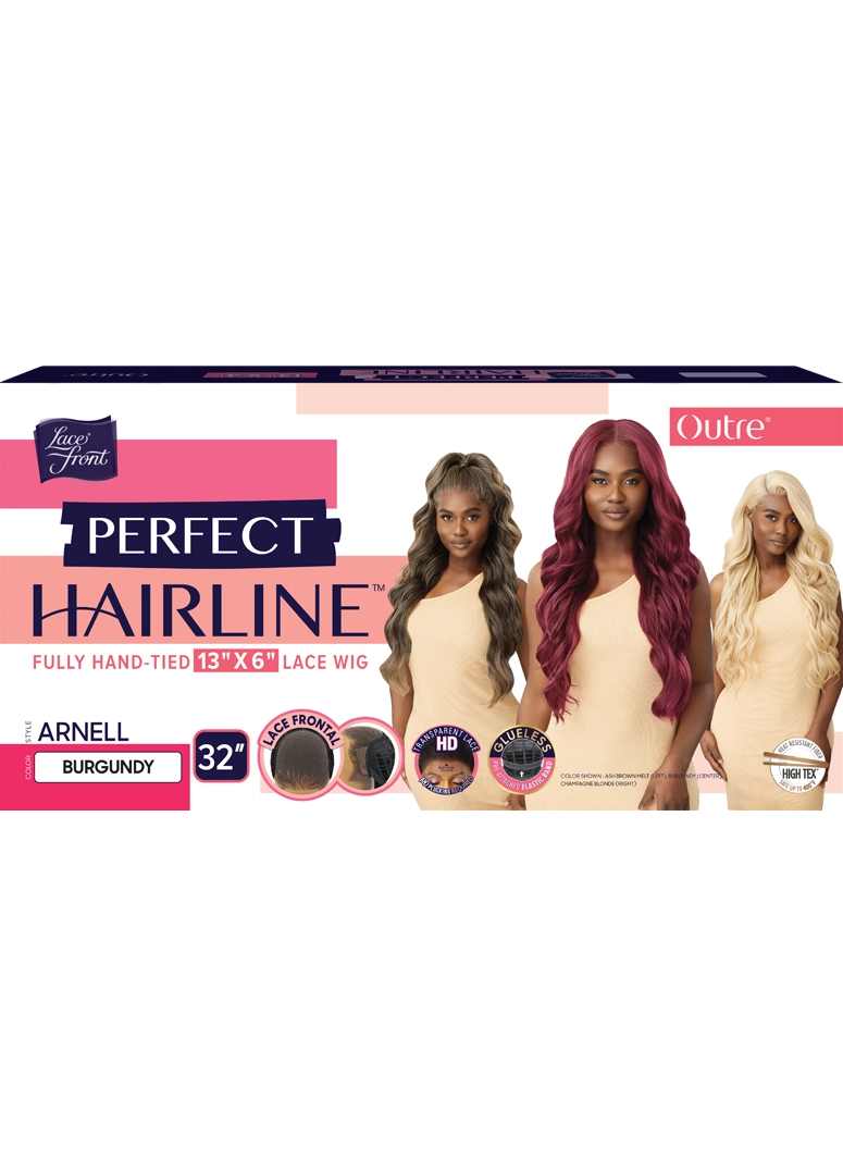 Outre Perfect Hairline 360 Frontal Lace 13"x 6" HD Transparent Lace Front Wig Arnell QLPHLARN