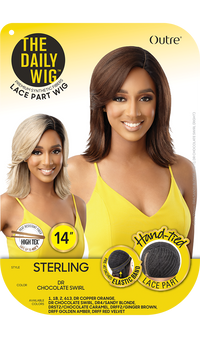 Thumbnail for Outre The Daily Wig Premium Synthetic Hand-Tied Lace Part Wig Sterling - Elevate Styles