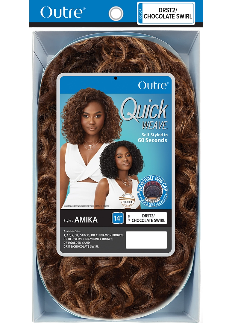 Outre Quick Weave Half Wig Amika QSAMI