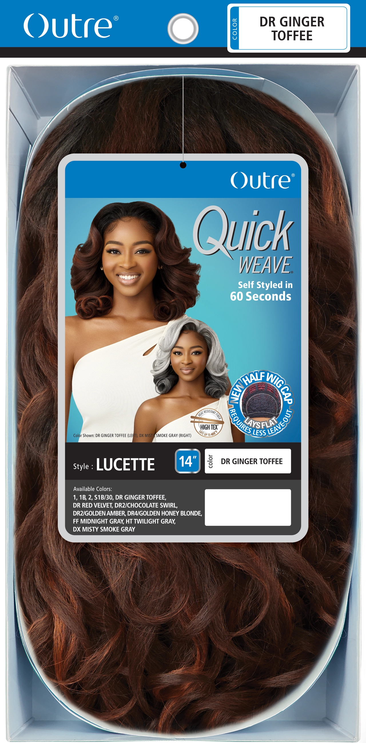 Outre QuickWeave Half Wig - Lucette - Elevate Styles