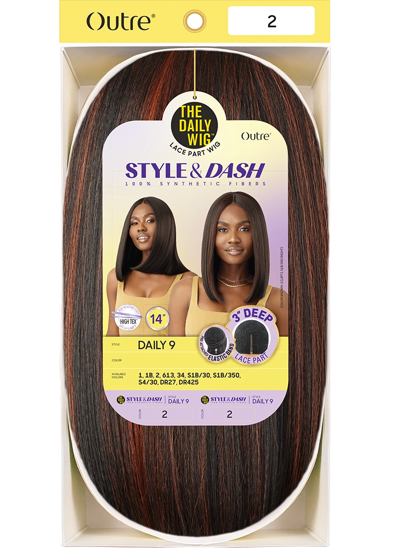 Outre The Daily Wig Style and Dash Lace Part Wig Daily 9