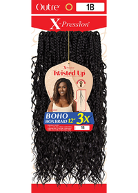 Thumbnail for Outre X Pression Twisted Up Boho Box Braid 12