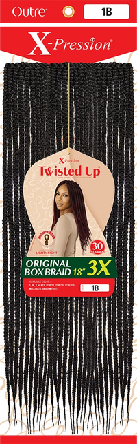 Thumbnail for Outre X Pression Twisted Up Original Box Braid 18