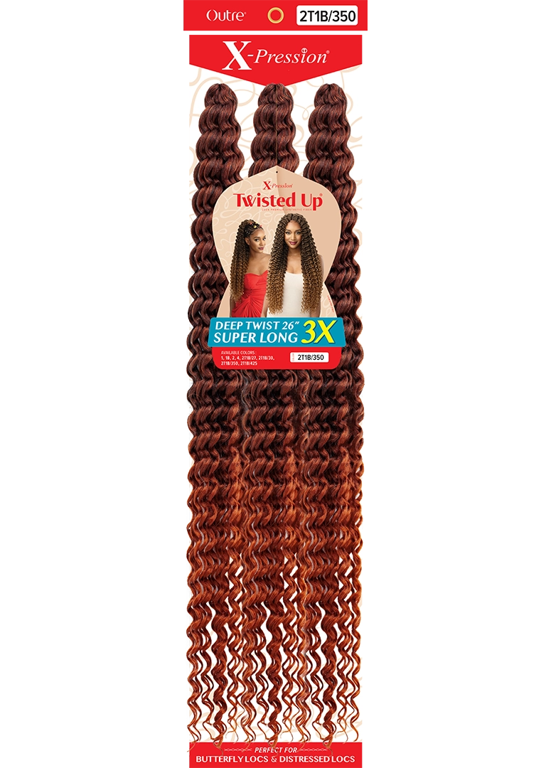 Outre X Pression Twisted Up Summer Deep Twist 26" Super Long 3X