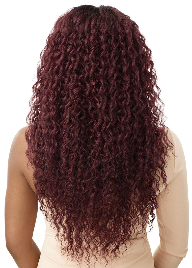 Outre Premium Purple Pack 100% Human Hair Blend 3x Virgin Loose Deep 18" 20" 22" - Elevate Styles