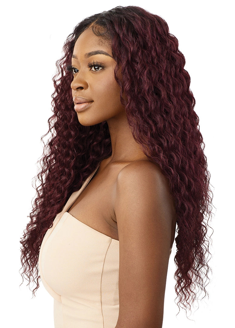 Outre Premium Purple Pack 100% Human Hair Blend 3x Virgin Loose Deep 18" 20" 22" - Elevate Styles