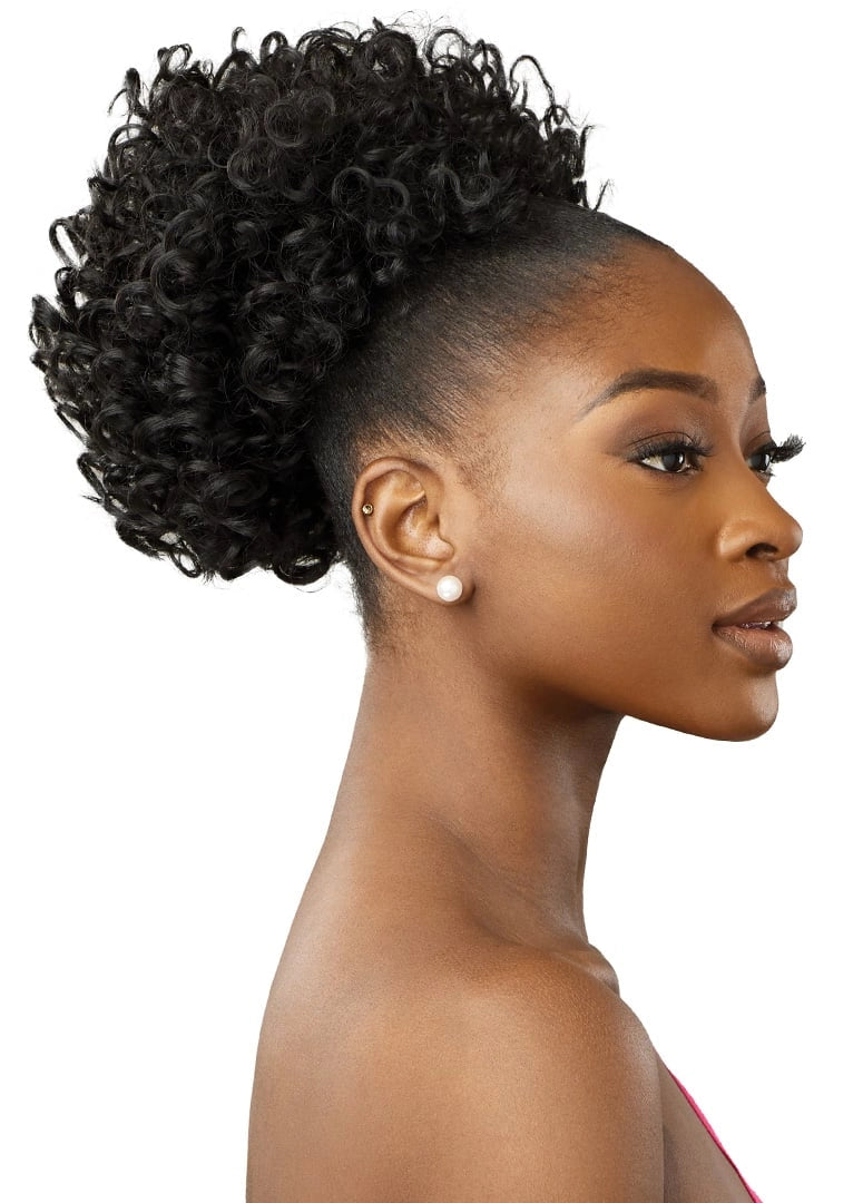 Outre Pretty Quick Pony - Curly Puff - Elevate Styles